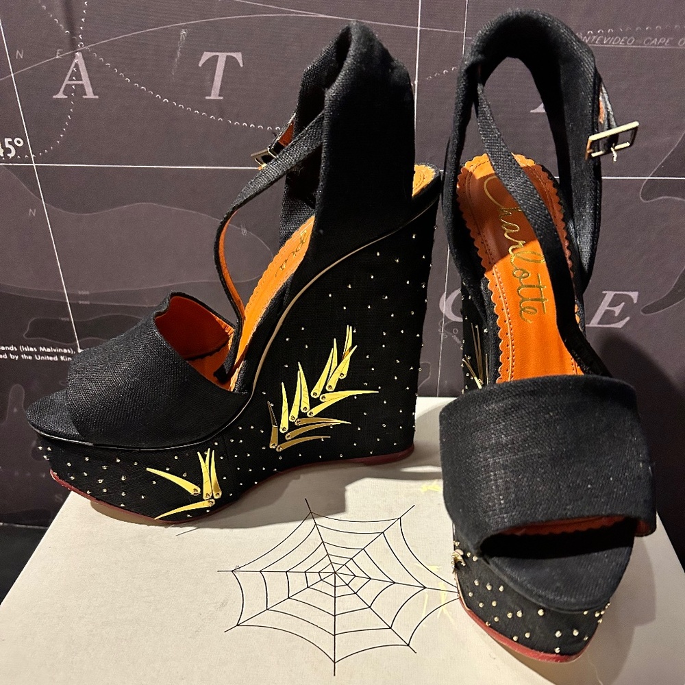 Charlotte Olympia “Mischievous” Wedges